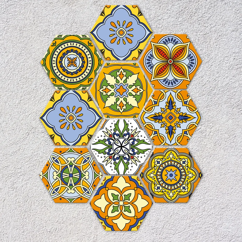 10pcs/set New Moroccan Style Floor Tile Stickers Home Decoration Wall Stickers Tiles Ground Bedroom Bathroom Home Decor Supplies
10pcs/set New Moroccan Style Floor Tile Stickers Home Decoration Wall Stickers Tiles Ground Bedroom Bathroom Home Decor Supplies