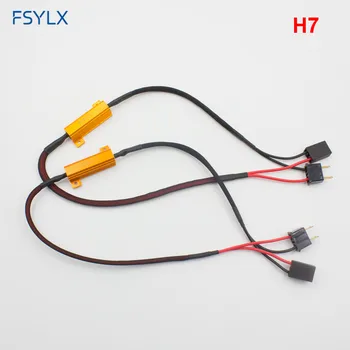 FSYLX 20PC 50W Resistor LED HID Warning Canceller cable harness 9005 HB3 9006 HB4 H11 H7 H3 Car LED fog headlight Load Resistor
FSYLX 20PC 50W Resistor LED HID Warning Canceller cable harness 9005 HB3 9006 HB4 H11 H7 H3 Car LED fog headlight Load Resistor