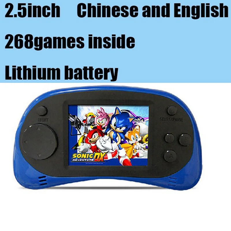 8 Bit 2.5 inch RS-8A Video Game Console Portable Handheld Game Player Tetris Built-in 260 Different Games Children's Game Color
8 Bit 2.5 inch RS-8A Video Game Console Portable Handheld Game Player Tetris Built-in 260 Different Games Children's Game Color
