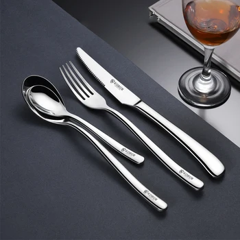 Luxury Steak Knife Fork Set Stainless Steel 3 Piece Portable European Western Kitchen Cutlery Household Tableware Reusable D6J04
Luxury Steak Knife Fork Set Stainless Steel 3 Piece Portable European Western Kitchen Cutlery Household Tableware Reusable D6J04