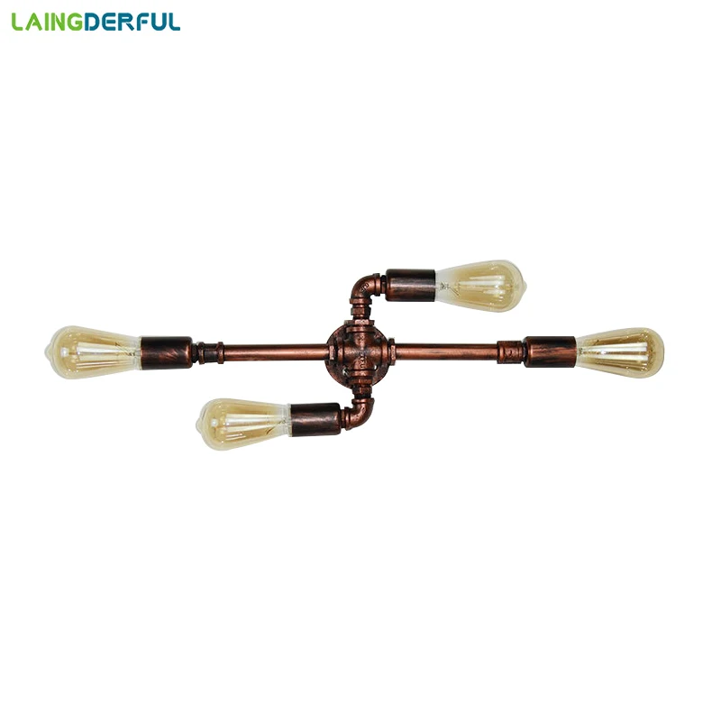 Vintage Metal Pipe Wall Lamps Industrial Decor Black/Rusty Wall Lights E27 Edison Bulb Creative Retro Wandlamp Wall Sconce
Vintage Metal Pipe Wall Lamps Industrial Decor Black/Rusty Wall Lights E27 Edison Bulb Creative Retro Wandlamp Wall Sconce