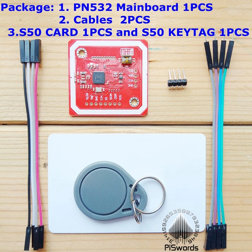 NFC RFID card reader and writer PN532 Development Board tag develop suit Kits support Android system
NFC RFID card reader and writer PN532 Development Board tag develop suit Kits support Android system