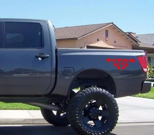 For 2 Decal sticker kit For Nissan TITAN Grille Guard Bull Bar cover side step Nerf Car Styling
For 2 Decal sticker kit For Nissan TITAN Grille Guard Bull Bar cover side step Nerf Car Styling