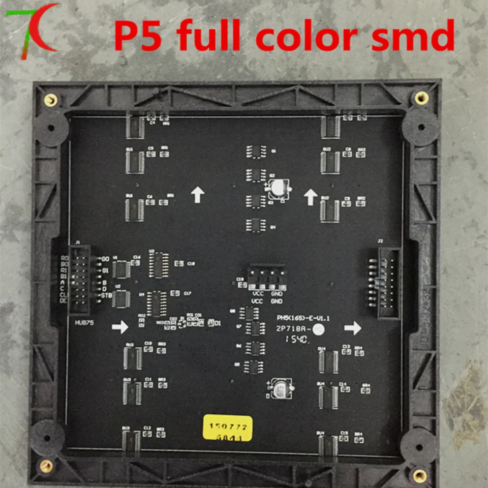 160*160mm P5 indoor 8scan smd3528 full color module for led display, 4000dots/m2
160*160mm P5 indoor 8scan smd3528 full color module for led display, 4000dots/m2