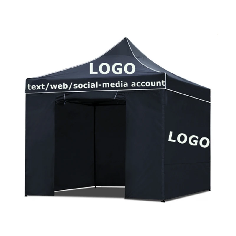 Commercial exhibition outdoor event advertise fold tent for sale 3*3M with full wall
Commercial exhibition outdoor event advertise fold tent for sale 3*3M with full wall