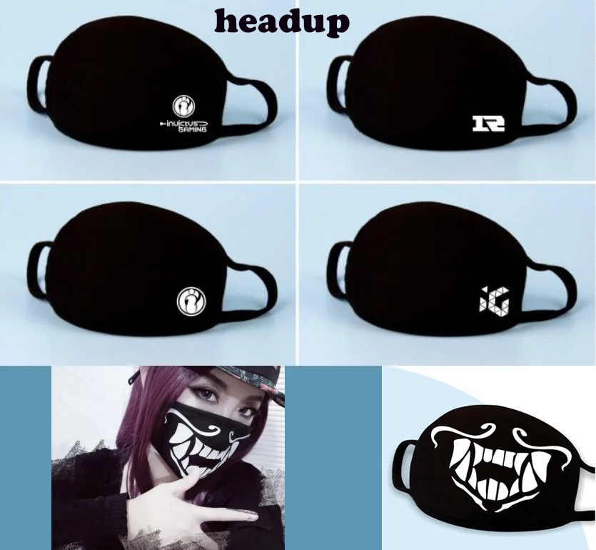 KDA Akali Masks and the Next 8 Final Mask Ig Team RNG Uzi of theHeroes | Тематическая одежда и униформа