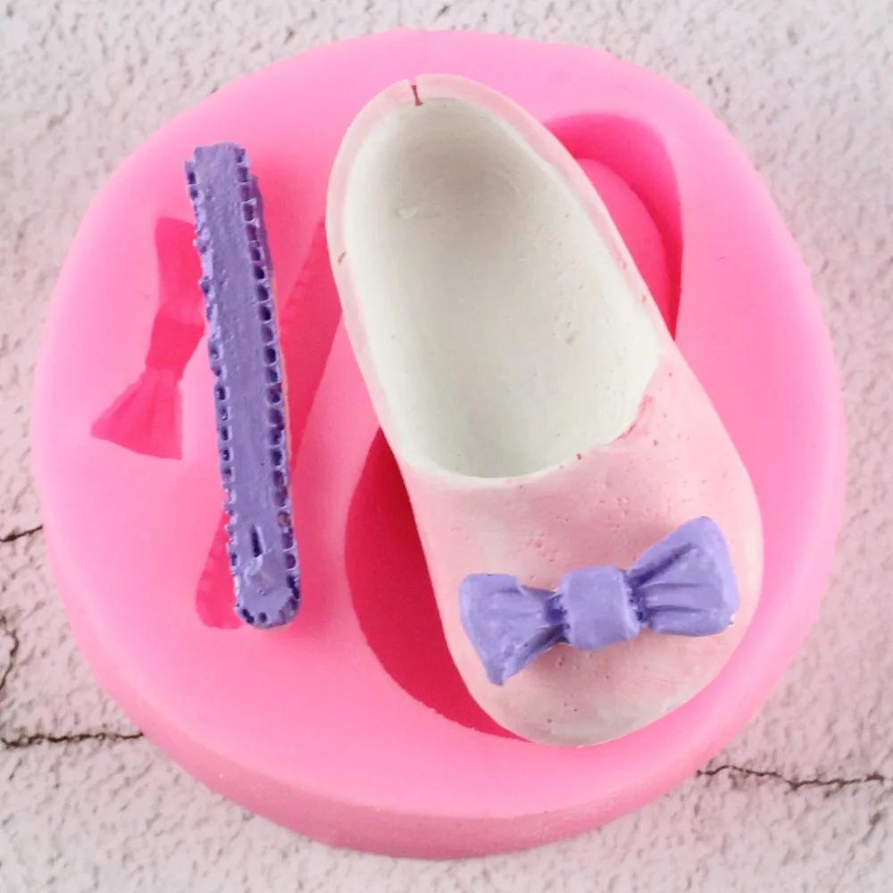 Cake Tool 1 PC Baby Shoe Silicone Mold Cake Mold Set Bow Butterfly Ribbon Fondant 3D Mould Cake Decorating Sugarpaste Icing
Cake Tool 1 PC Baby Shoe Silicone Mold Cake Mold Set Bow Butterfly Ribbon Fondant 3D Mould Cake Decorating Sugarpaste Icing