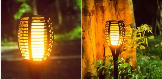 96 LEDs Outdoor LED Solar Lights For Garden Decoration Flame Flickering Solar Lamps For Garden Waterproof Outdoor Lighting IP65 (9)