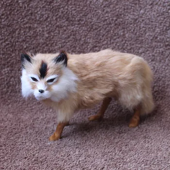 Standing Real Fur Simulation Fox Animal Crafts Simulation Artificial Fox Doll Teaching Props Child Toy
Standing Real Fur Simulation Fox Animal Crafts Simulation Artificial Fox Doll Teaching Props Child Toy