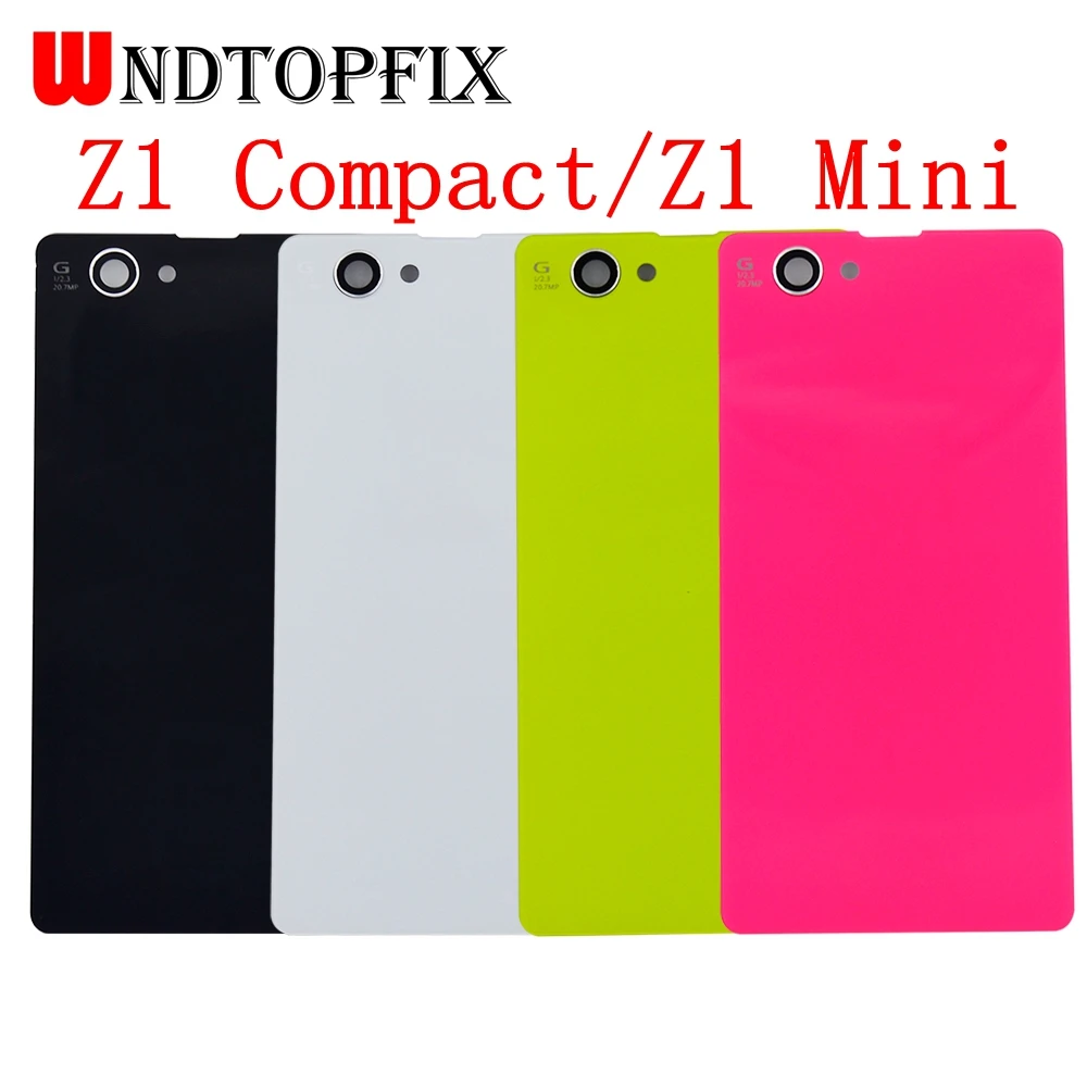 New Z1 Compact Back Battery Cover For Sony Xperia Z1 Mini D5503 M51W Back Door Battery Housing Case With Adhesive Sticker
New Z1 Compact Back Battery Cover For Sony Xperia Z1 Mini D5503 M51W Back Door Battery Housing Case With Adhesive Sticker