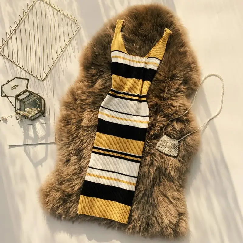 Fashion Slim Summer Striped Print Knit Mini Short Dress Sheath Women Vestido De Festa Casual Party Bodycon Tank Elastic Vestidos
Fashion Slim Summer Striped Print Knit Mini Short Dress Sheath Women Vestido De Festa Casual Party Bodycon Tank Elastic Vestidos