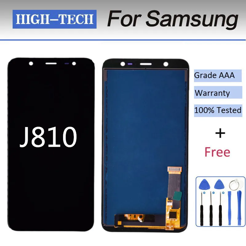 AAA lCD Adjust Brightness Screen J810M For Samsung Galaxy J8 2018 J810 SM-J810 LCD Display Touch Screen Digitizer Replacement
AAA lCD Adjust Brightness Screen J810M For Samsung Galaxy J8 2018 J810 SM-J810 LCD Display Touch Screen Digitizer Replacement