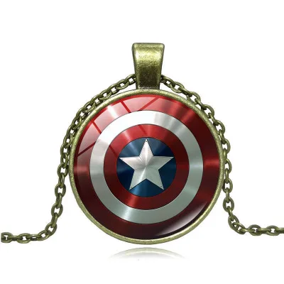 Captain America Shield Pendant Necklace Alloy Movie Superhero Related Necklace Cool Avengers 3 Colors Necklace Special Gifts
Captain America Shield Pendant Necklace Alloy Movie Superhero Related Necklace Cool Avengers 3 Colors Necklace Special Gifts