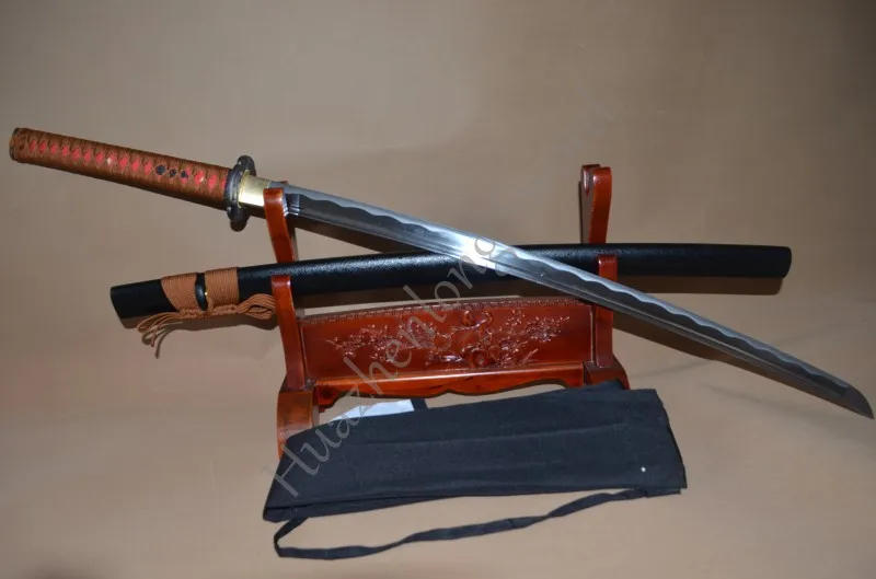 CUSTOMIZED HANDMADE JAPANESE SAMURAI KATANA SWORD 1060 HIGH CARTON STEEL FULL TANG SHARP BLADE CAN CUT BAMBOO TREE 
CUSTOMIZED HANDMADE JAPANESE SAMURAI KATANA SWORD 1060 HIGH CARTON STEEL FULL TANG SHARP BLADE CAN CUT BAMBOO TREE