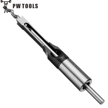 PW TOOLS 1pc 10 mm Square Hole Mortise Drill Bit Mortising Hole Drills DIY Woodworking Tools Power tool Accessories
PW TOOLS 1pc 10 mm Square Hole Mortise Drill Bit Mortising Hole Drills DIY Woodworking Tools Power tool Accessories