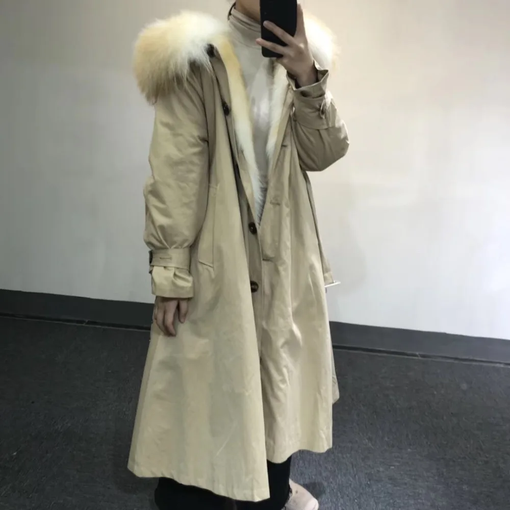 Winter Fashion Russia Style Thick Warm Natural Rex Rabbit Fur Lining Parka Casual Shell Real Fur Coat with Huge Fox Fur Trim
Winter Fashion Russia Style Thick Warm Natural Rex Rabbit Fur Lining Parka Casual Shell Real Fur Coat with Huge Fox Fur Trim