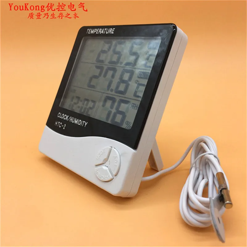 Digital weather station barometer thermometer hygrometer/electronic waterproof outdoor temperature humidity meter with sensor
Digital weather station barometer thermometer hygrometer/electronic waterproof outdoor temperature humidity meter with sensor