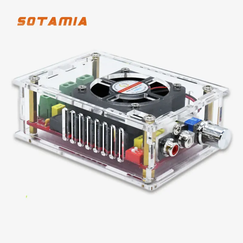 SOTAMIA TDA7498 Power Amplifier Audio Board 100W*2 Class D Stereo Amp Digital Amplifier For Speaker Home Sound Theatre DIY
SOTAMIA TDA7498 Power Amplifier Audio Board 100W*2 Class D Stereo Amp Digital Amplifier For Speaker Home Sound Theatre DIY