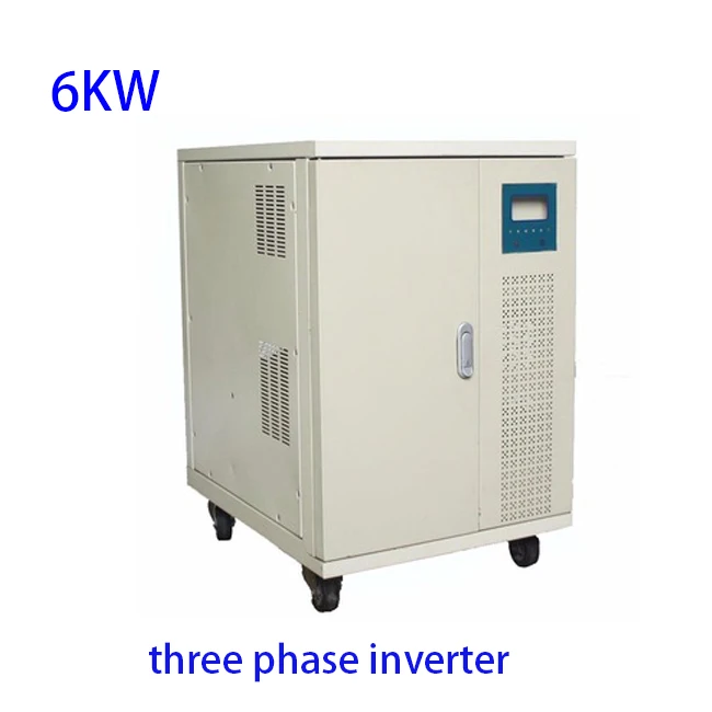 6KW three phase inverter 48VDC/96VDC/192VDC Grid Off Inverter , 380VAC Input Built-in AC Charger UPS Pure Sine Wave Inverter
6KW three phase inverter 48VDC/96VDC/192VDC Grid Off Inverter , 380VAC Input Built-in AC Charger UPS Pure Sine Wave Inverter