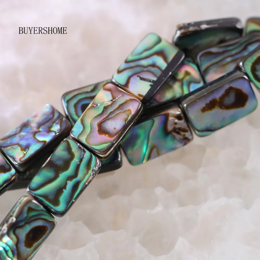 Fahion Jewelry Blue Square 8x20MM Natural New Zealand Abalone Shell Loose Beads for Jewelry Making Bracelet String 16" RO030
Fahion Jewelry Blue Square 8x20MM Natural New Zealand Abalone Shell Loose Beads for Jewelry Making Bracelet String 16" RO030