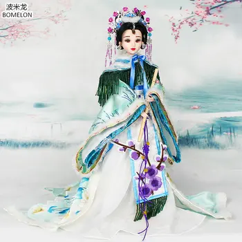 31cm Tang Dynasty Princess Jointed Doll Action Toy Figures Handmade Chinese Ancient Costume Bjd Dolls Girls Christmas Gift
31cm Tang Dynasty Princess Jointed Doll Action Toy Figures Handmade Chinese Ancient Costume Bjd Dolls Girls Christmas Gift