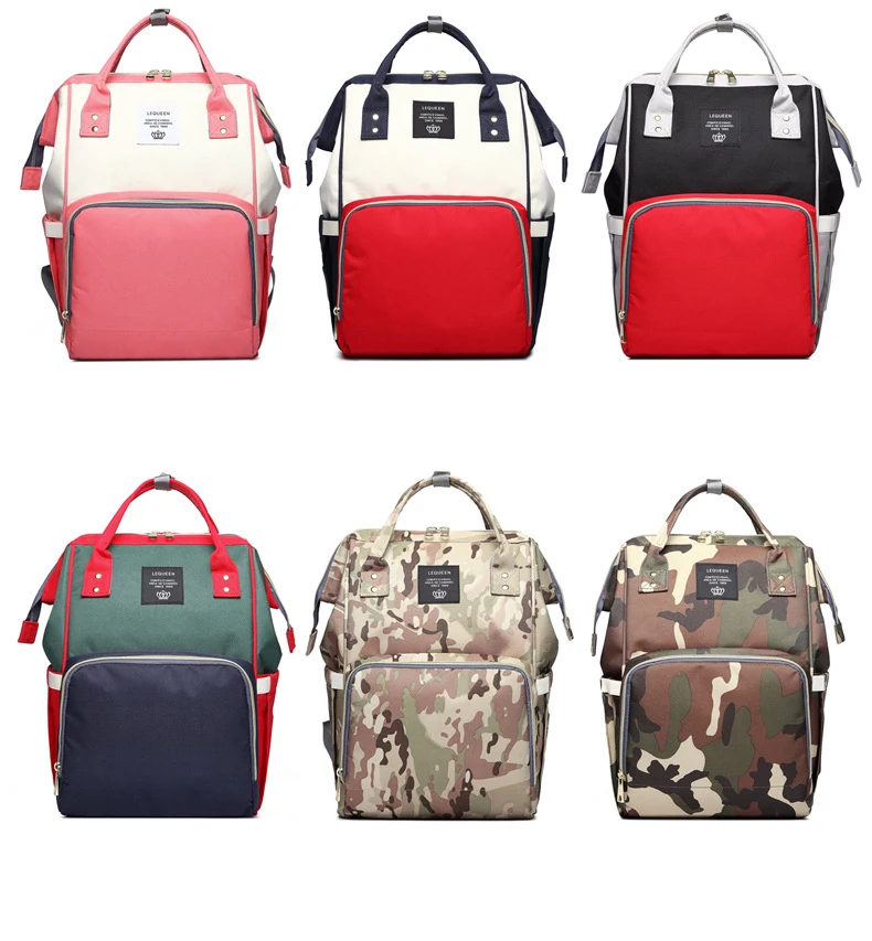 Lequeen Mummy Backpacks Multifunctional Baby Diaper Bags Mommy Nappy Nursing camouflage Maternity Backpacks MPB49
Lequeen Mummy Backpacks Multifunctional Baby Diaper Bags Mommy Nappy Nursing camouflage Maternity Backpacks MPB49