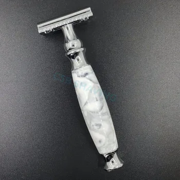 CSB Double Edge Safety Shaving Razor Marble Pattern Handle Barber Shop Salon Mustache Beard Shave Wet Tool
CSB Double Edge Safety Shaving Razor Marble Pattern Handle Barber Shop Salon Mustache Beard Shave Wet Tool