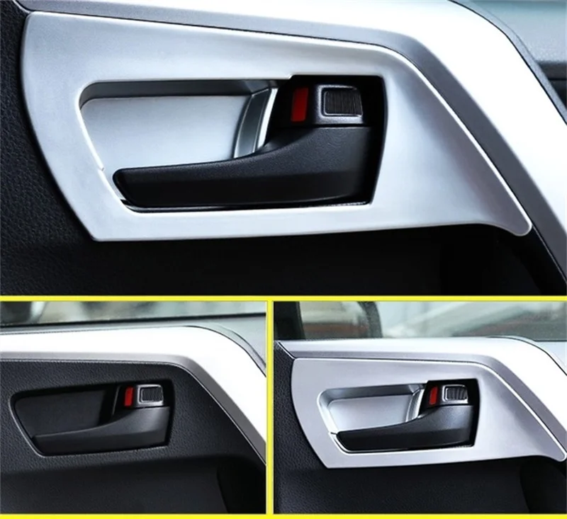 Для Toyota RAV4 RAV 4 2016 2017 2018 ABS внутренняя дверная ручка, крышка чаши, рамка, отделка, наклейка, аксессуары для автостайлинга
Для Toyota RAV4 RAV 4 2016 2017 2018 ABS внутренняя дверная ручка, крышка чаши, рамка, отделка, наклейка, аксессуары для автостайлинга