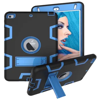 Luxury shock absorbing cover for ipad air/5 inch shockproof child protection cover PC + silicone hybrid robot bracket
Luxury shock absorbing cover for ipad air/5 inch shockproof child protection cover PC + silicone hybrid robot bracket