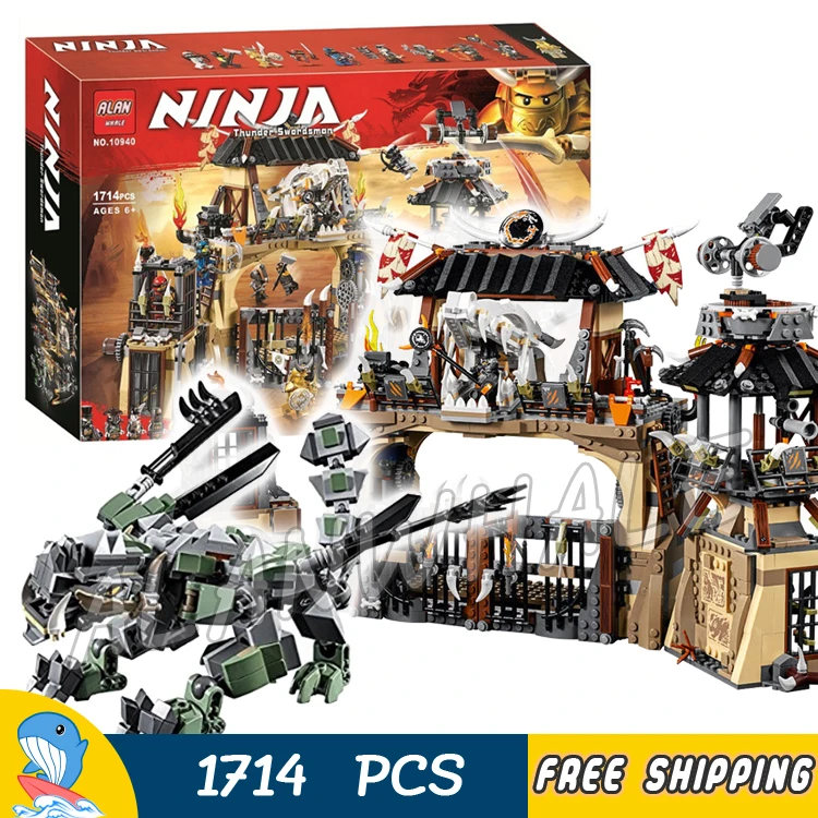 1714pcs Ninja The Dragon Pit Prison Hunters Golden Samurai 10940 Model Building Blocks Assemble Toys Bricks Compatible With lego
1714pcs Ninja The Dragon Pit Prison Hunters Golden Samurai 10940 Model Building Blocks Assemble Toys Bricks Compatible With lego