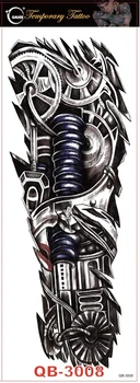 Waterproof Tattoos Sticker Full Arm flower skull robot Temporary Makeup tatoo Water Transfer Tattoo Sticker for woman man
Waterproof Tattoos Sticker Full Arm flower skull robot Temporary Makeup tatoo Water Transfer Tattoo Sticker for woman man