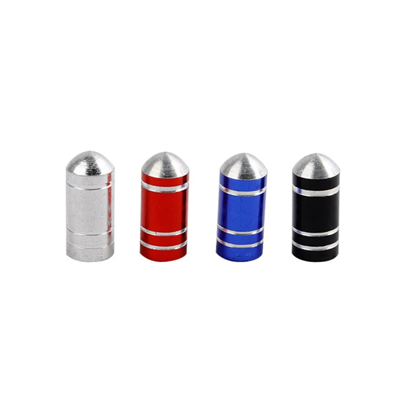 4Pcs/Lot Aluminum Alloy Car Tire Valve Caps Bullet Design Car Truck Air Port Cover Tire Rim Valve Wheel Stem Cap
4Pcs/Lot Aluminum Alloy Car Tire Valve Caps Bullet Design Car Truck Air Port Cover Tire Rim Valve Wheel Stem Cap