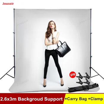 2.6x3m Studio Background Support Backdrop Cloth photography portrait clothing shooting background bracket Equipment CD50 T11
2.6x3m Studio Background Support Backdrop Cloth photography portrait clothing shooting background bracket Equipment CD50 T11