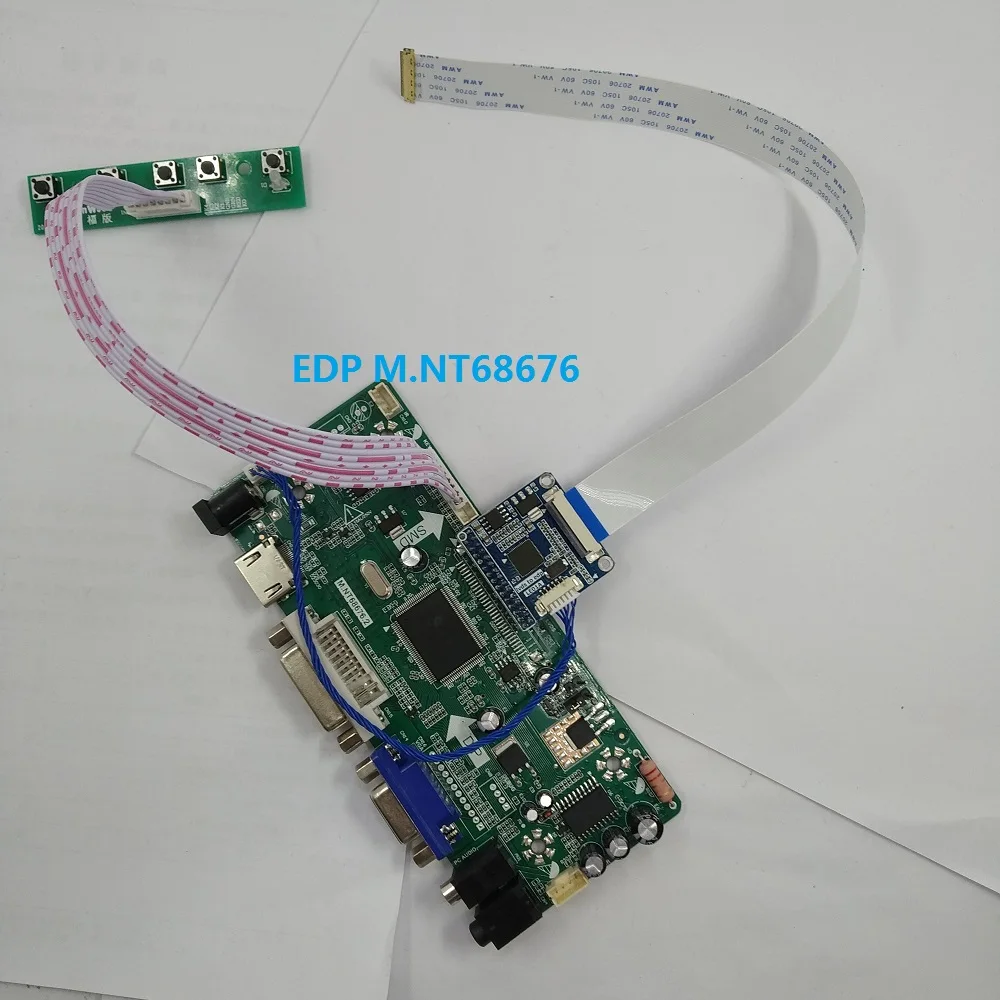 kit for LP156WF6(SP)(K6) DVI 60Hz LG display LCD M.NT68676 Controller board 1920*1080 Panel Screen 15.6" LED HDMI VGA 30pin EDP
kit for LP156WF6(SP)(K6) DVI 60Hz LG display LCD M.NT68676 Controller board 1920*1080 Panel Screen 15.6" LED HDMI VGA 30pin EDP