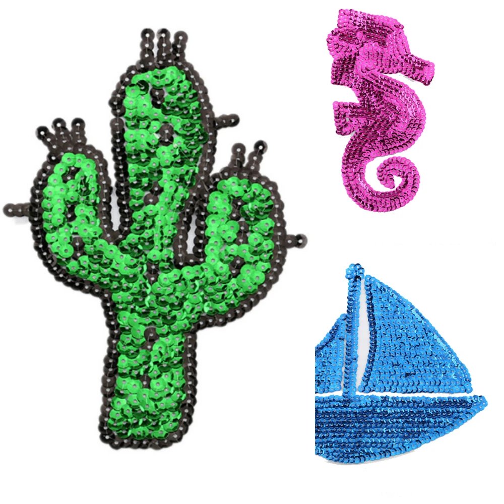 Lychee Life DIY Cartoon Seahorse Sailing Patches Iron Sewing On Patches Applique For Clothes Bag Jacket Decoration
Lychee Life DIY Cartoon Seahorse Sailing Patches Iron Sewing On Patches Applique For Clothes Bag Jacket Decoration