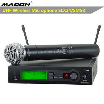 Free shipping ,SLX24/58 High Quality Wireless single handheld Microphone system
Free shipping ,SLX24/58 High Quality Wireless single handheld Microphone system