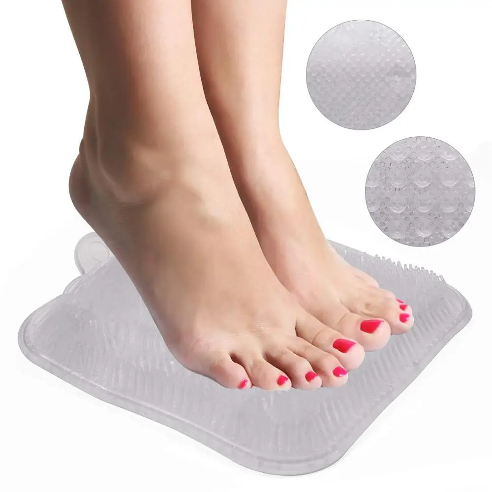 Shower Foot Scrubber Cleaner Massager with Non-Slip Suction Cups, Great for Cleaning Feet and Improving Blood Circulation
Shower Foot Scrubber Cleaner Massager with Non-Slip Suction Cups, Great for Cleaning Feet and Improving Blood Circulation