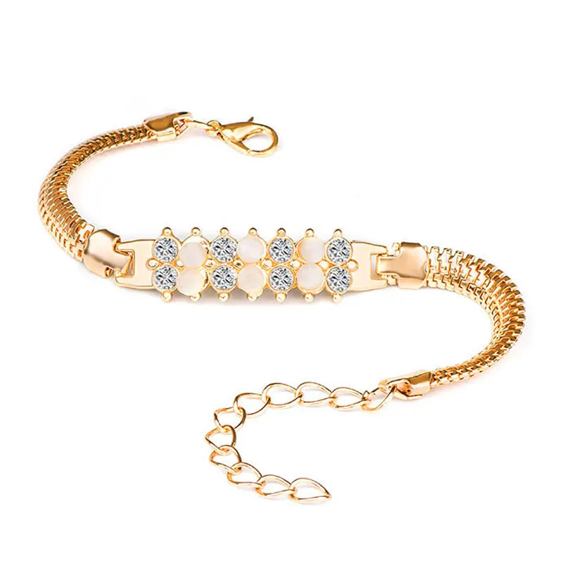 MISANANRYNE Womens Popular 1pc Gold Color Austrian Crystal Cat Eye Stone New Style Chain Bracelets
MISANANRYNE Womens Popular 1pc Gold Color Austrian Crystal Cat Eye Stone New Style Chain Bracelets