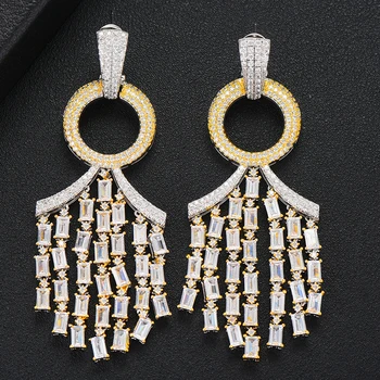 GODKI Famous Brand 3 Tone Luxury Waterdrop Dangle Earrings Trendy Zircon Wedding Engagement Party Dubai Earrings for women 2019
GODKI Famous Brand 3 Tone Luxury Waterdrop Dangle Earrings Trendy Zircon Wedding Engagement Party Dubai Earrings for women 2019