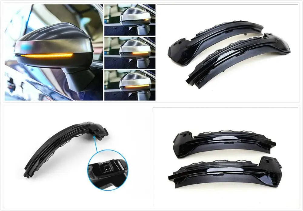 BODENLA Flow Rearview Dynamic Sequential Mirror Flowing LED Turn Signal Light For Audi A3 8V S3 RS3 2013-2018
BODENLA Flow Rearview Dynamic Sequential Mirror Flowing LED Turn Signal Light For Audi A3 8V S3 RS3 2013-2018