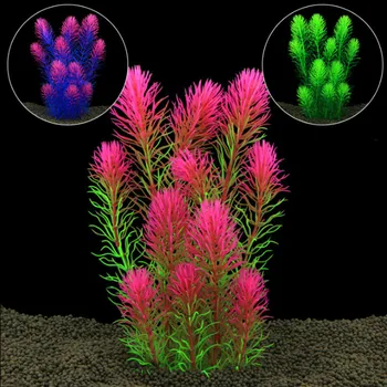 Plastic Artificial Aquarium Decoration Plant Fish Tank Water Plant Grass Ornament Decor Background 10cm-27cm 15 Styles Optional
Plastic Artificial Aquarium Decoration Plant Fish Tank Water Plant Grass Ornament Decor Background 10cm-27cm 15 Styles Optional