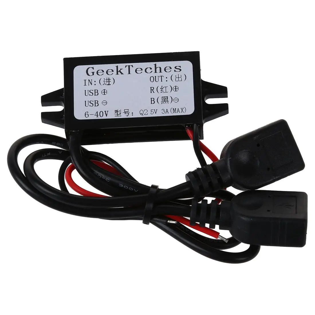 Brand New 12-28V to 5V USB Buck Converter Step Down for Android Apple Car Power Regulator Q2
Brand New 12-28V to 5V USB Buck Converter Step Down for Android Apple Car Power Regulator Q2
