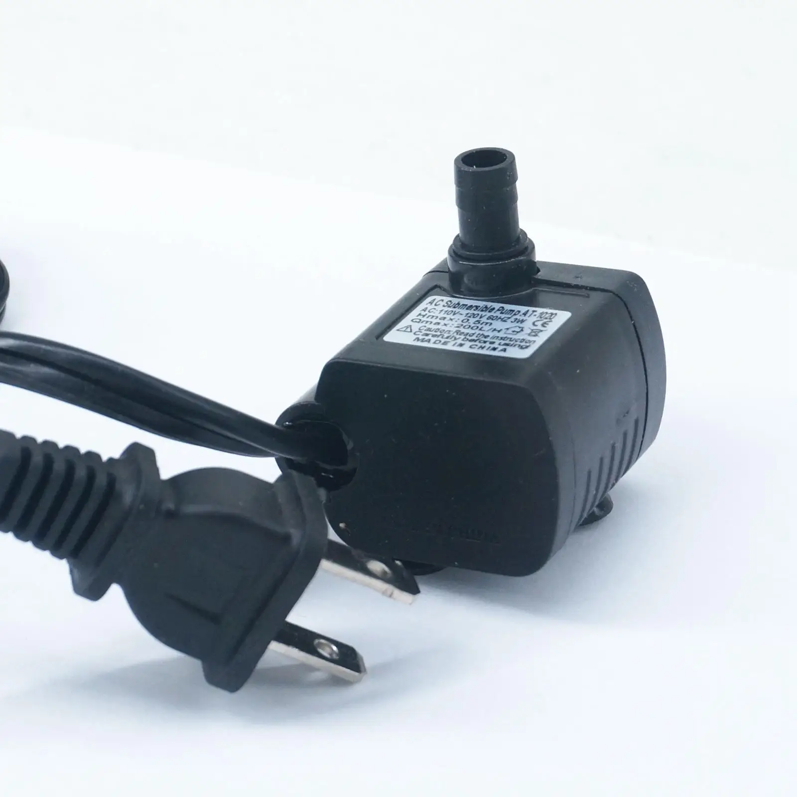 110V AC Electric Mini Submersible Pump brushless motor no jam Pump for Aquarium fish tank 60Hz 3W 200L/H
110V AC Electric Mini Submersible Pump brushless motor no jam Pump for Aquarium fish tank 60Hz 3W 200L/H