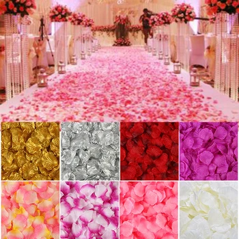 500/1000/2000 Pcs Artificial Rose Petals Colorful Wedding Romantic silk Rose Flower for wedding decoration supplies
500/1000/2000 Pcs Artificial Rose Petals Colorful Wedding Romantic silk Rose Flower for wedding decoration supplies