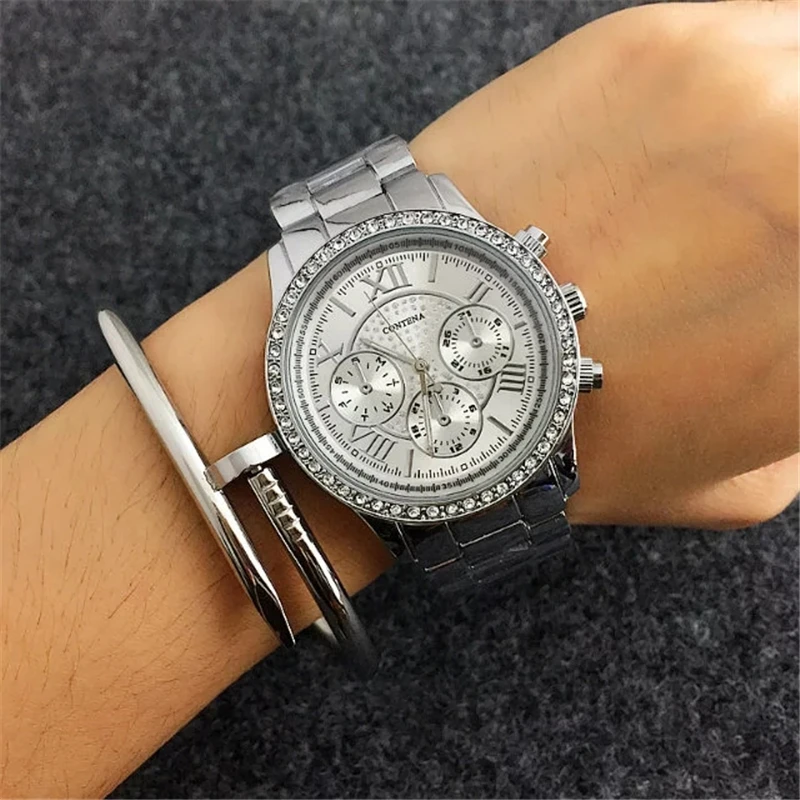 Silver Women's Watch Women Top Famous Brand Luxury Casual Quartz Watch female Ladies watches Woman Wristwatches relogio feminino
Silver Women's Watch Women Top Famous Brand Luxury Casual Quartz Watch female Ladies watches Woman Wristwatches relogio feminino