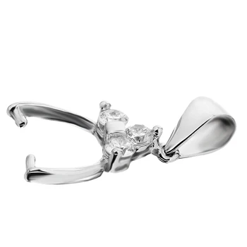 Phenovo 925 Sterling Silver Pendant Clasp Bail Connector Necklace Connector 24*13*4mm Platinum
Phenovo 925 Sterling Silver Pendant Clasp Bail Connector Necklace Connector 24*13*4mm Platinum