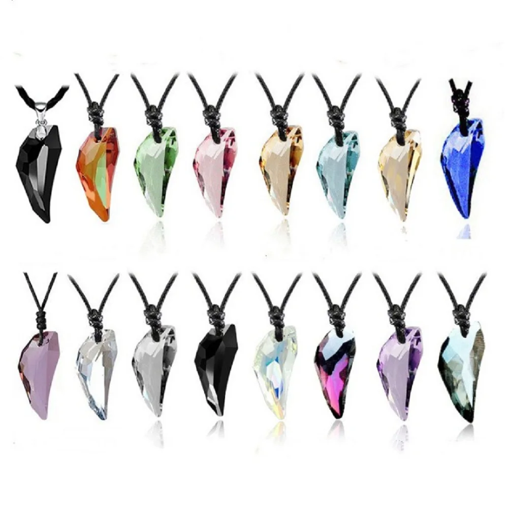 Women Men's Lover Wolf's Tooth Necklace Crystal Natural Stone Pendant Women's Jewelry Valentine's Day Gift
Women Men's Lover Wolf's Tooth Necklace Crystal Natural Stone Pendant Women's Jewelry Valentine's Day Gift