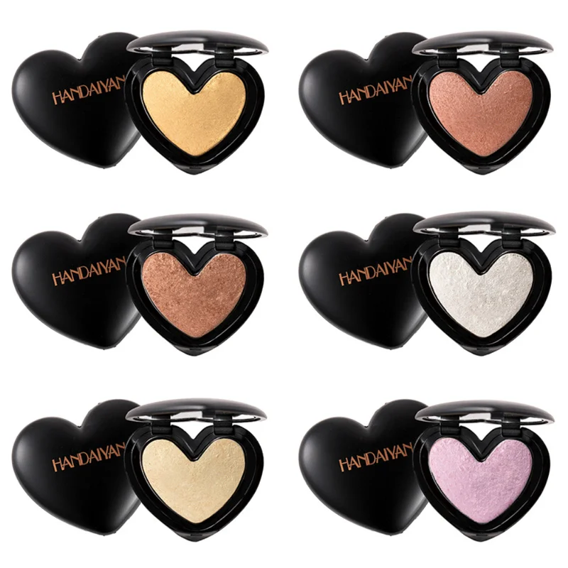 Long Lasting Cosmetics New Fashion Handaiyan 6 Color Heart Shape Highlighter Powder Face Brighten Eye Shadow Powder TSLM1
Long Lasting Cosmetics New Fashion Handaiyan 6 Color Heart Shape Highlighter Powder Face Brighten Eye Shadow Powder TSLM1