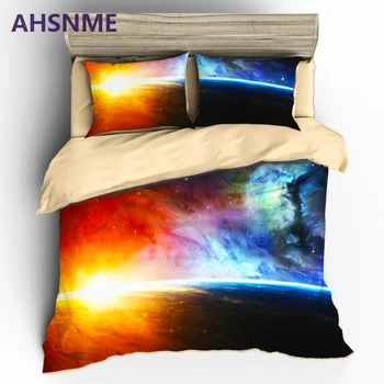 AHSNME Home Textile 3D Universe Starry Sky Galaxy Style Sanding 3pcs Bedding Set Duvet Cover Beddingset Bed Sheet Pillowcase
AHSNME Home Textile 3D Universe Starry Sky Galaxy Style Sanding 3pcs Bedding Set Duvet Cover Beddingset Bed Sheet Pillowcase