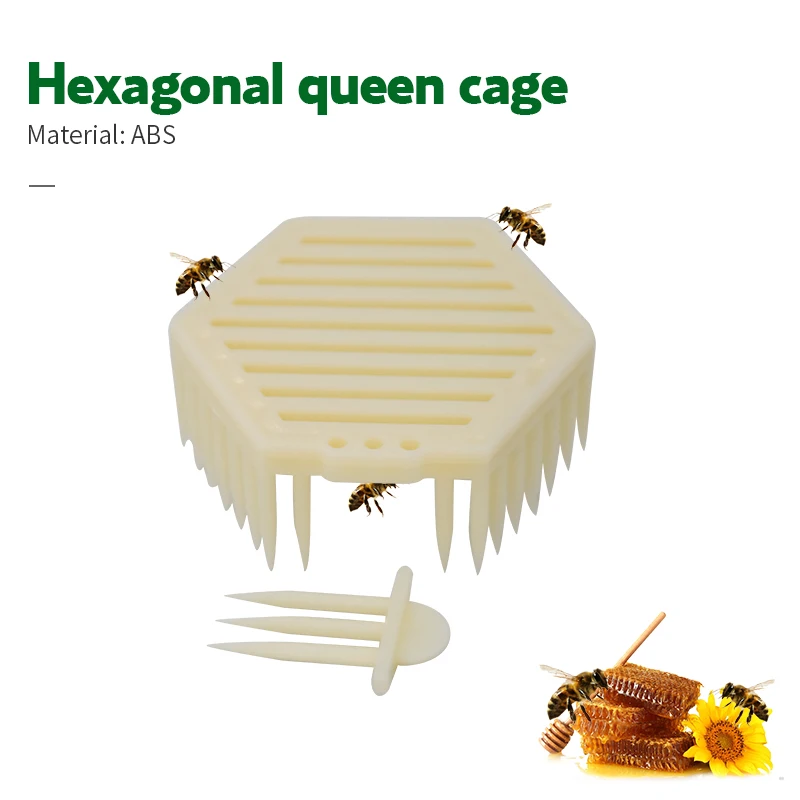 Beekeeping Tool Bee Queen Cage Bees Catcher Apiculture Equipment Tools Plastic Hexagonal Beekeeping Supplies 1pcs
Beekeeping Tool Bee Queen Cage Bees Catcher Apiculture Equipment Tools Plastic Hexagonal Beekeeping Supplies 1pcs